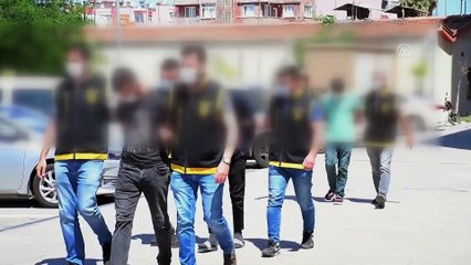 ADANA - Yakalanan 5 hırsızlık şüphelisinden ikisi tutuklandı