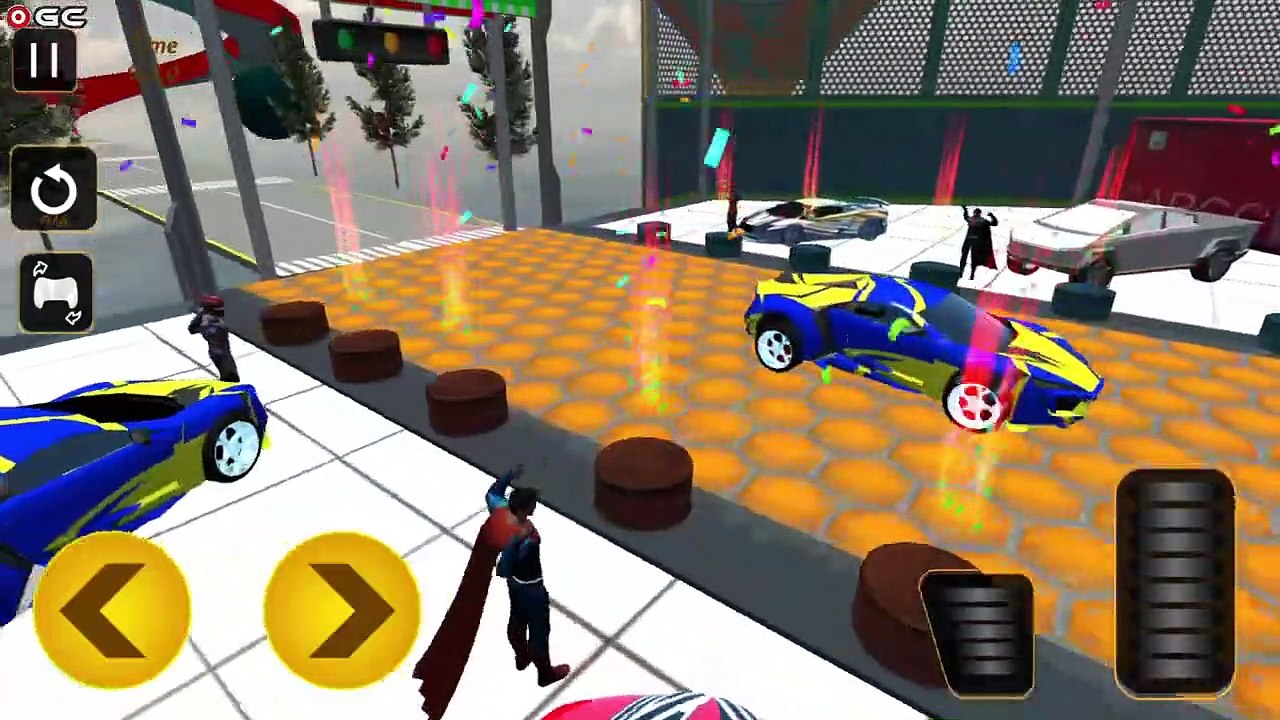 Superhero Car GT Racing Stunt Car Games For Kids - Impossible Tracks Driver - Android GamePlay #2