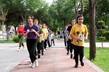 Son dakika haberi | Çocuk parkında şampiyonluğa hazırlanıyorlar