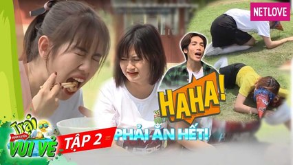 Trại Huấn Luyện Vui Vẻ - Tập 02: Dương Thanh Vàng bắt dàn  hotgril ăn sâu và bò về đích đến tái mặt
