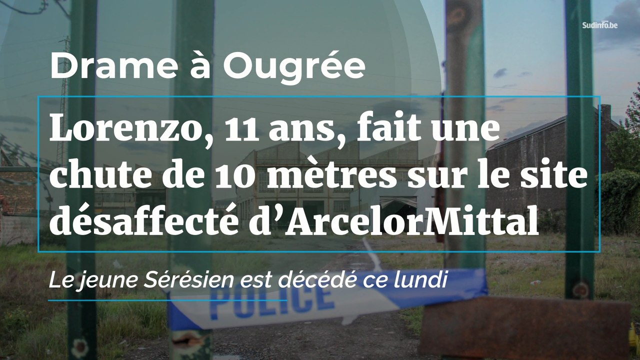 Drame à Ougrée : Lorenzo, 11 ans, succombe à ses blessures après une chute de 10 mètres