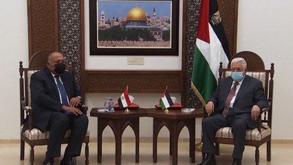 Mahmoud Abbas Bertemu Menlu Mesir Bahas Pembentukan Negara Palestina