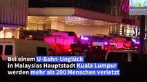 Mehr als 200 Verletzte bei U-Bahn-Unglück in Malaysia