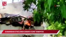 Dumandan etkilenen danaya suni teneffüs yaptı