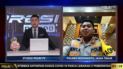 Dialog bersama Polres Mojokerto Terkait Kasus Pencurian Uang Arisan 1 Milyar Rupiah