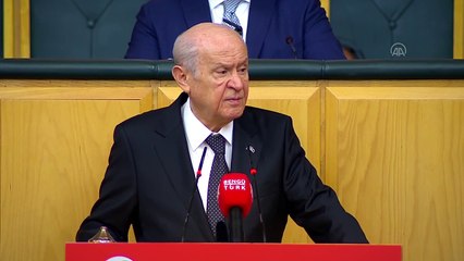 TBMM - Bahçeli: '(Avrupa Parlamentosu'nun Türkiye raporu) Bizim nezdimizde yok hükmündedir'