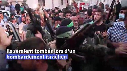Le Hamas enterre quatre de ses membres