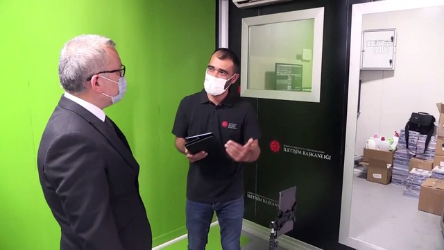 NİĞDE - Cumhurbaşkanlığı İletişim Başkanlığı Dijital Tırı ziyarete açıldı