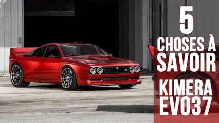 Kimera EVO37, 5 choses à savoir sur la renaissance de la mythique Lancia 037