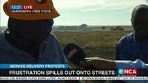 Harrismith community protests over service delivery issues