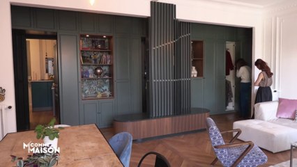 L'équipe rénove le salon du domicile de Jessica