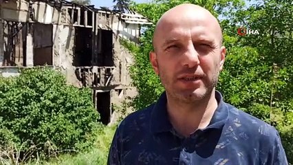 Köylü ve itfaiyeciler zamanla yarıştı... Dumandan etkilenen danayı hayat öpücüğü de kurtaramadı