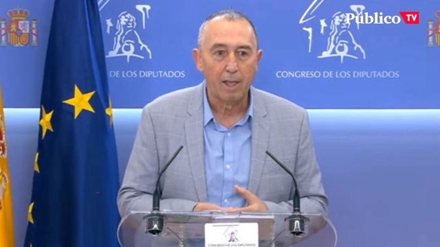 Joan Baldoví, contra Vox: Abascal va a Ceuta a provocar y molestar