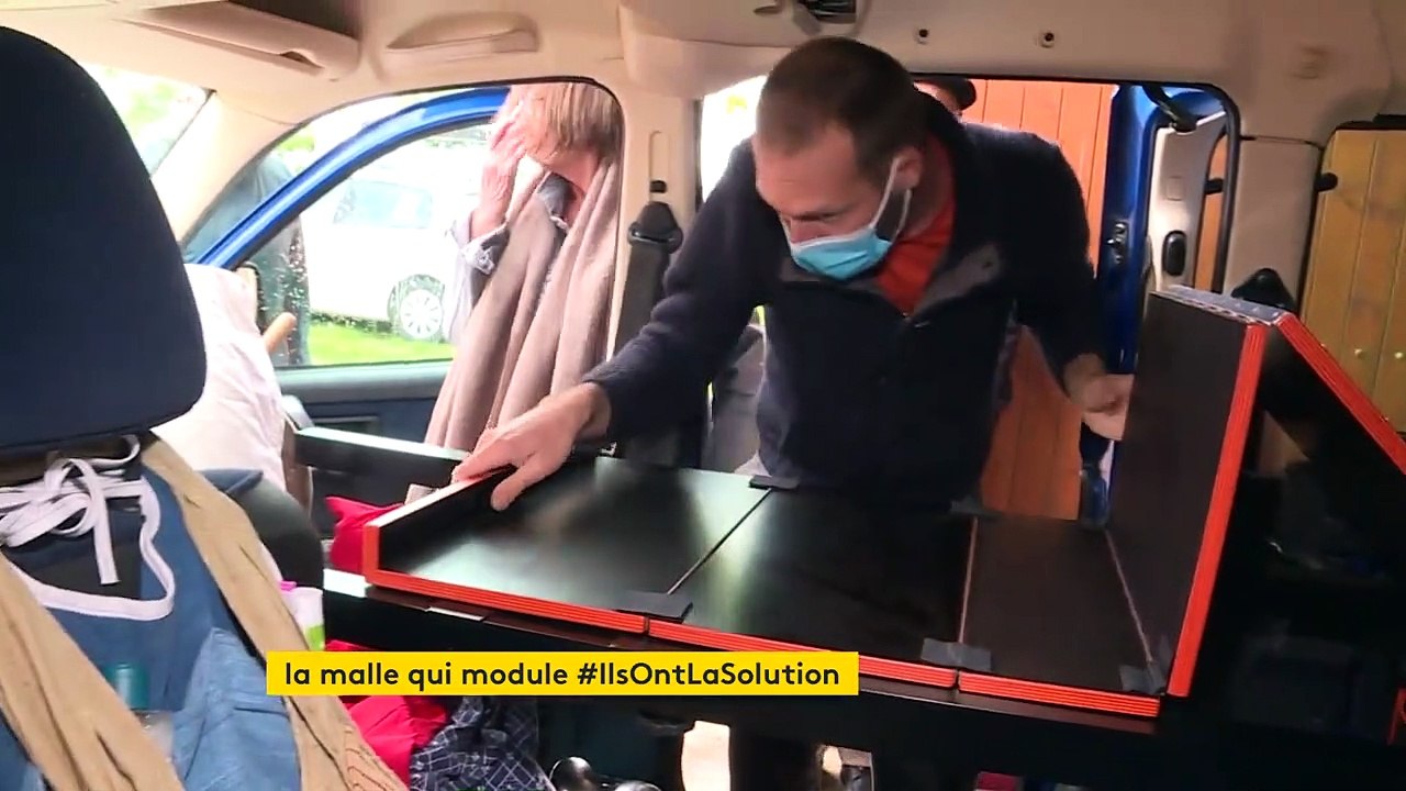 Avec des malles de voyage, une entreprise de l’Allier transforme les voitures en camping-cars