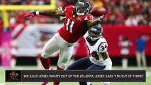 Patriots News: Julio Jones on Atlanta 