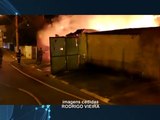 TV Votorantim - Celso Prado - Depósito de materiais recicláveis pega fogo - Edit: Werinton Kermes