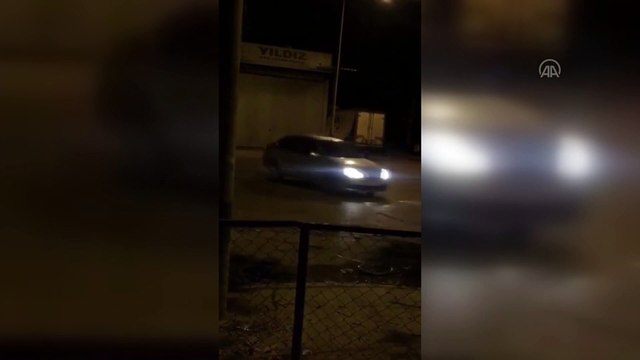 İSTANBUL - Drift yapan sürücü yakalandı