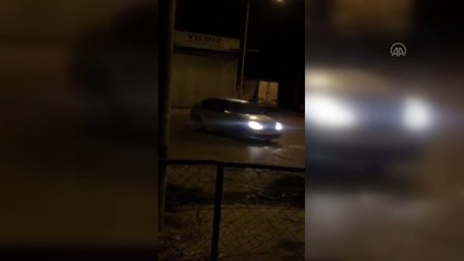 İSTANBUL - Drift yapan sürücü yakalandı