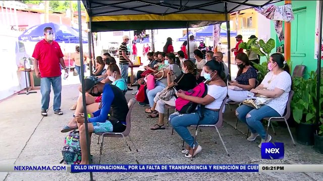 Proceso de vacunación en la Isla Taboga - Nex Noticias