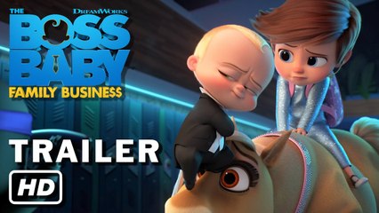The Boss Baby:  Family Business.DreamWorks Animation’s Oscar®-nominated blockbuster comedy is back.