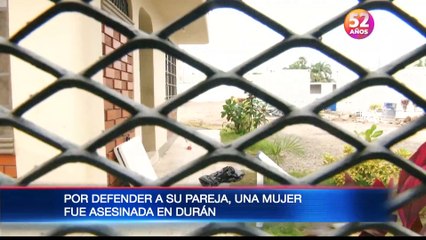 Por defender a su pareja, asesinaron a una mujer