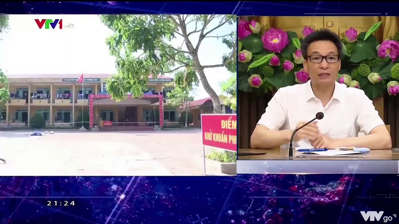 Phó thủ tướng Vũ Đức Đam nghẹn ngào nhắc tới tuyến đầu chống dịch