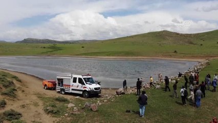 Hayvanlarını otlatırken kaybolan çobanın cesedi sulama göletinde bulundu