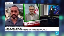 Iran politics: seven candidates approved to run in presidential polls