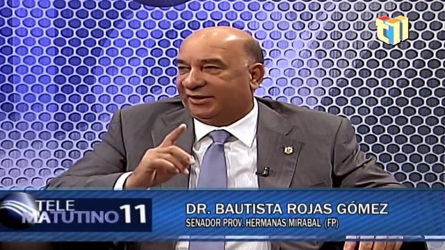 #TeleMatutino / Entrevista a Bautista Rojas Gómez, Senador de la Provincia Hermanas Mirabal / 25 de mayo 2021