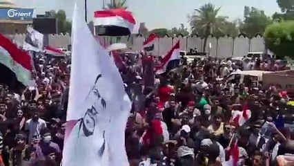 مظاهرات مليونية في بغداد ضد إيران