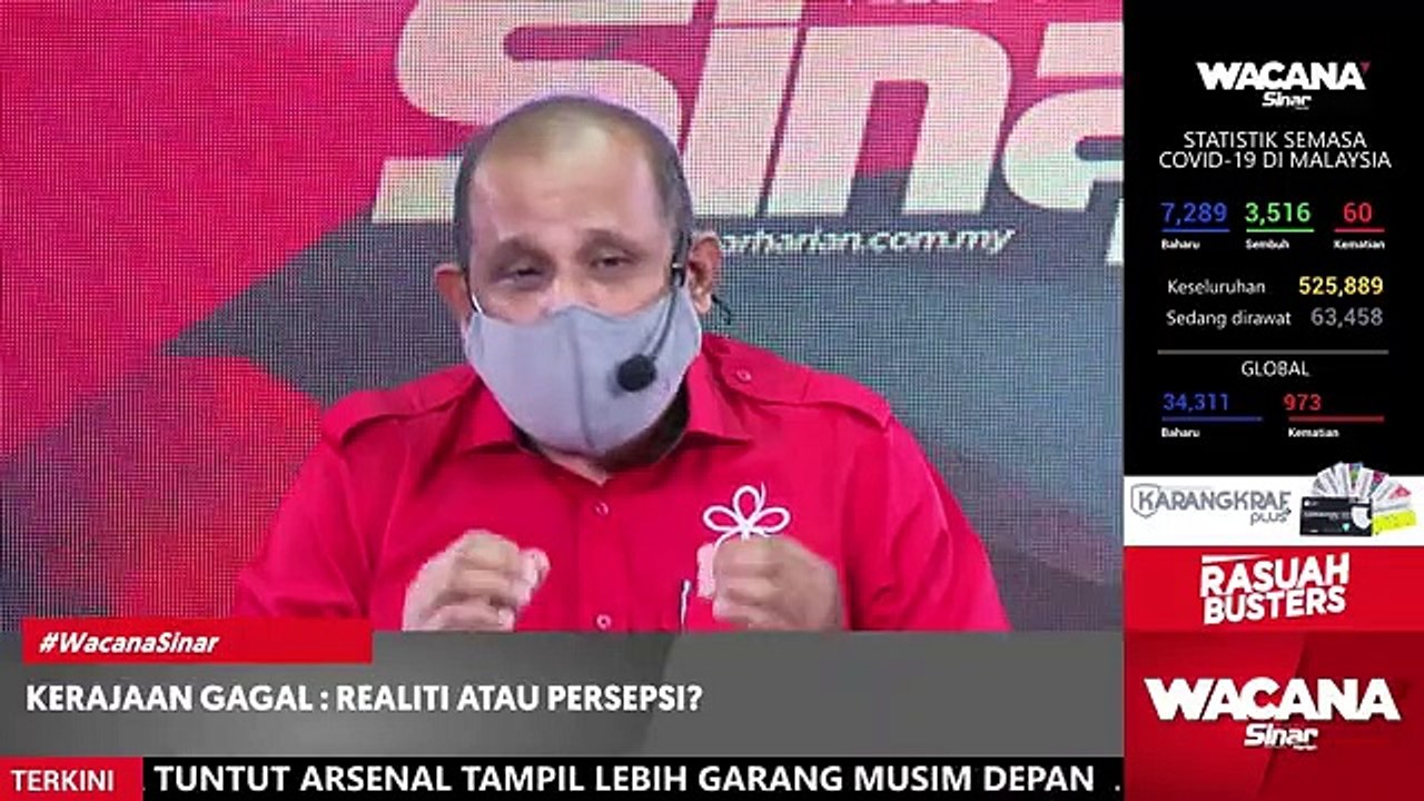 [LIVE] Kerajaan gagal: Realiti atau persepsi?