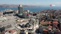Yapımı tamamlanan Taksim Camii bu Cuma ibadete açılıyor