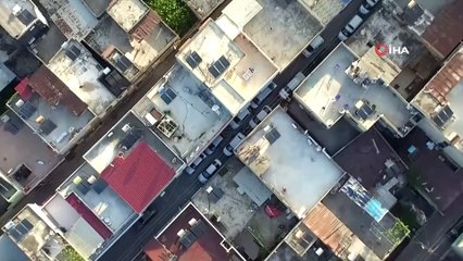 Damdaki Hint keneviri serası drone ile tespit edildi