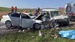 TOKAT Hafif ticari araç ile otomobil çarpıştı: 4 ölü, 7 yaralı