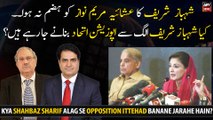 Is Shahbaz Sharif going to form a separate opposition alliance?