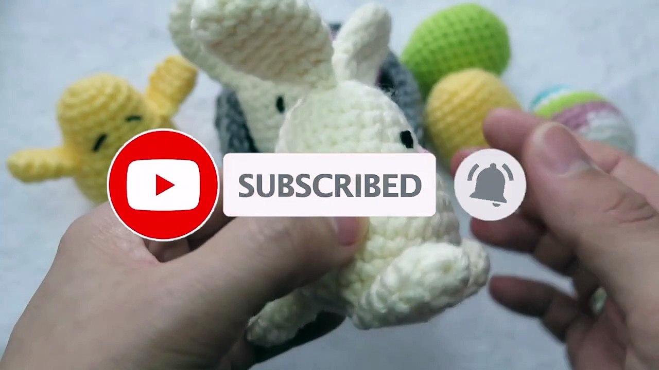How To Crochet A Simple Mini Bunny For Easter