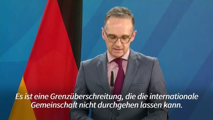 Maas: Lukaschenko wird "bitteren Preis" zahlen