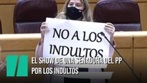 El 'show' de una senadora del PP al preguntar por los indultos al Gobierno