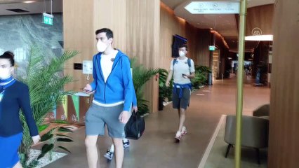 İSTANBUL - Anadolu Efes, Almanya'ya hareket etti