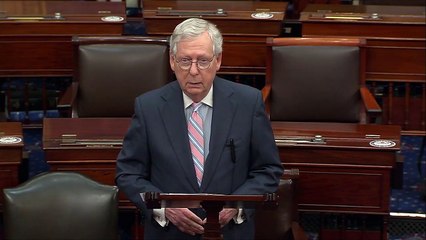 Download Video: Mitch McConnell CALLS OUT Bernie Sanders in remarks on Israel