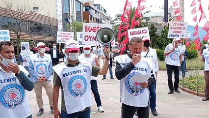 İşçiler, AKP’li Giresun Belediye Başkanı’nı protesto etti…