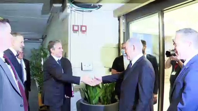 TEL AVİV - Blinken'ın İsrail ziyaretinde gündem 'ateşkes, Gazze'nin yeniden imarı ve İran dosyası'