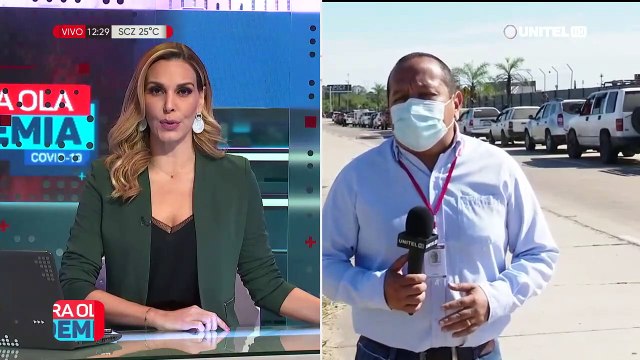 Filas de hasta dos kilómetros en busca de oxígeno para pacientes críticos de Covid en Santa Cruz