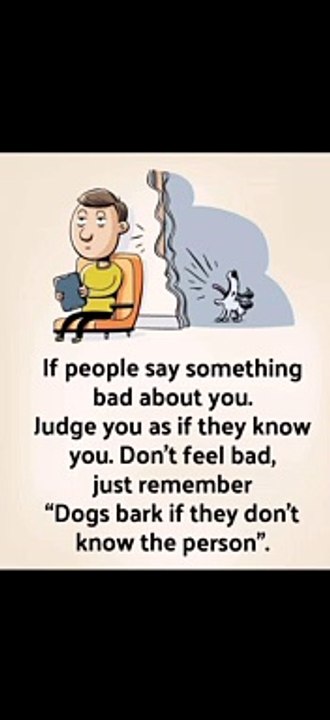 | Dogs Bark When They Don't Know You |