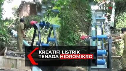 Kreatif! Listrik dengan Tenaga Hidro Mikro