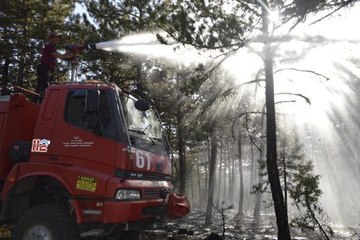 KÜTAHYA'DA ORMAN YANGINI