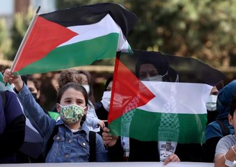 İsrail'in Filistinlilere yönelik saldırıları Kağıthane'de protesto edildi