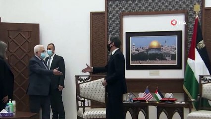 - ABD Dışişleri Bakanı Blinken, Filistin Devlet Başkanı Abbas'la bir araya geldi