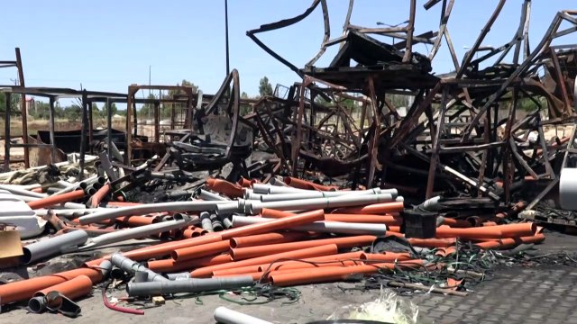 Fábricas destruidas y una incipiente esperanza económica hecha trizas en Gaza