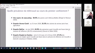 Café de la statistique - Essor du télétravail - 13 avril 2021